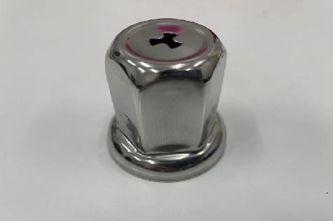 ฝาครอบน็อตล้อ 33mm สแตนเลส สูง 51mm (10ชิ้น/ชุด)