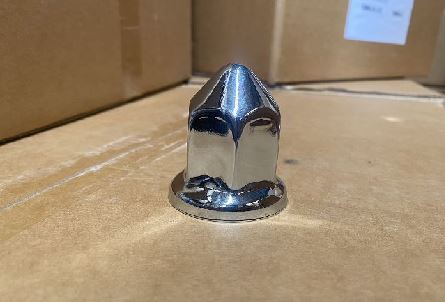 ฝาครอบน็อตล้อ 33mm สแตนเลส สูง 61mm (10ชิ้น/ชุด)