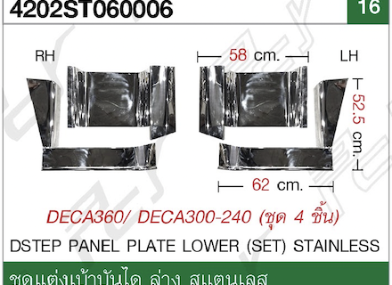 อะไหล่ ชุดแต่ง Isuzu Deca 360 1